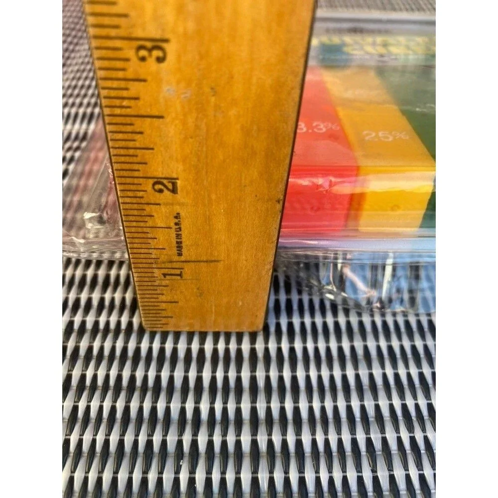 Learning Resources Fraction Tower Equivalency Percent Tower Cubes -Colors- New!
